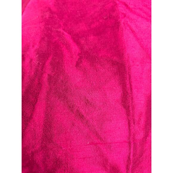 Talbots Pants Womens Sz 12 Pink Signature Tapered Ankle Lined Silk Wool Blend - Picture 8 of 11